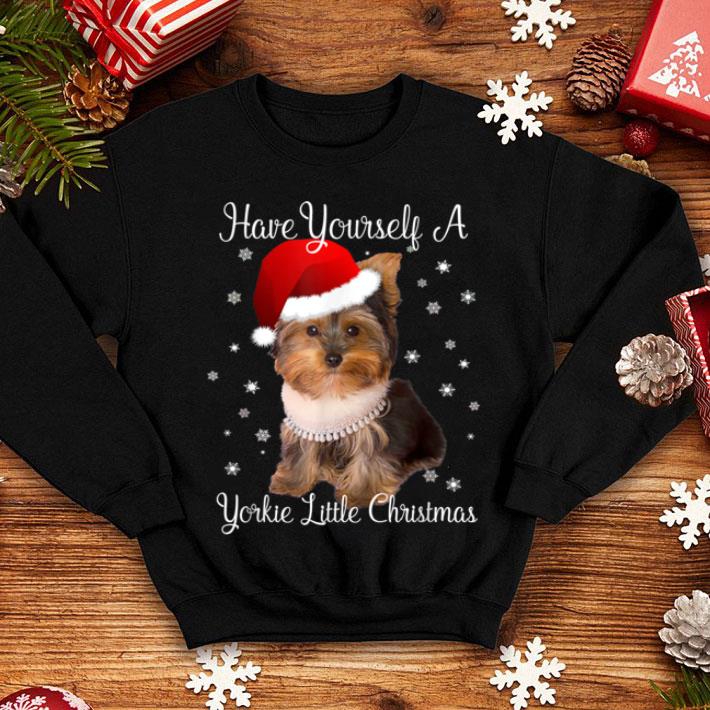 Premium Have Yourself A Yorkie Little Christmas sweater 4 - Premium Have Yourself A Yorkie Little Christmas sweater
