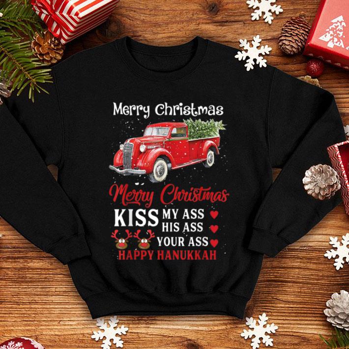 Premium Merry Christmas Kiss My Ass Your Ass Funny sweater 4 - Premium Merry Christmas Kiss My Ass Your Ass Funny sweater