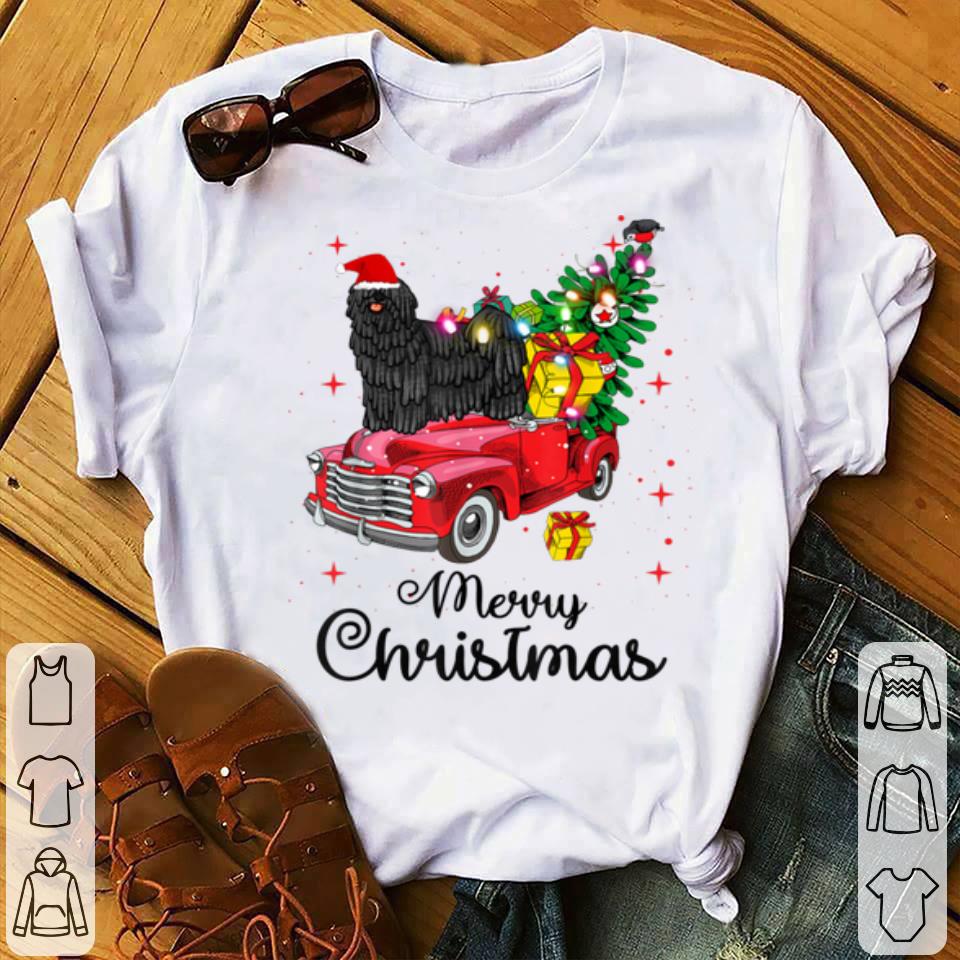Premium Puli Rides Red Truck Christmas Pajama sweater 4 - Premium Puli Rides Red Truck Christmas Pajama sweater