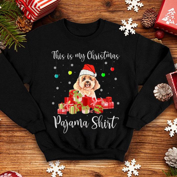 Premium This is My Christmas Pajama Santa Poodle Dog sweater 4 - Premium This is My Christmas Pajama Santa Poodle Dog sweater