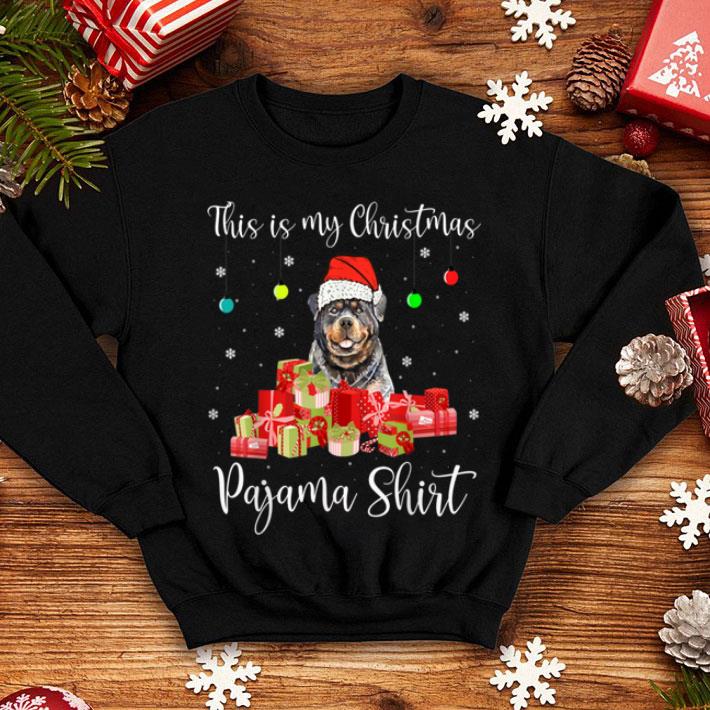 Premium This is My Christmas Pajama Santa Rottweiler Dog sweater 4 - Premium This is My Christmas Pajama Santa Rottweiler Dog sweater