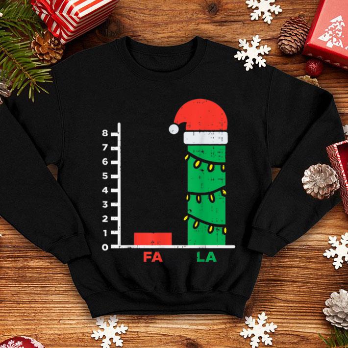 Pretty Fa La La Graph Funny Winter Holiday Xmas Christmas Gift sweater 4 - Pretty Fa La La Graph Funny Winter Holiday Xmas Christmas Gift sweater