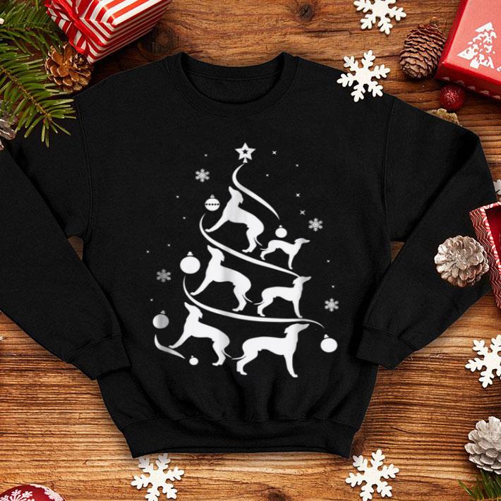 Pretty Italian Greyhound Christmas Tree Dog Lover sweater 4 - Pretty Italian Greyhound Christmas Tree Dog Lover sweater