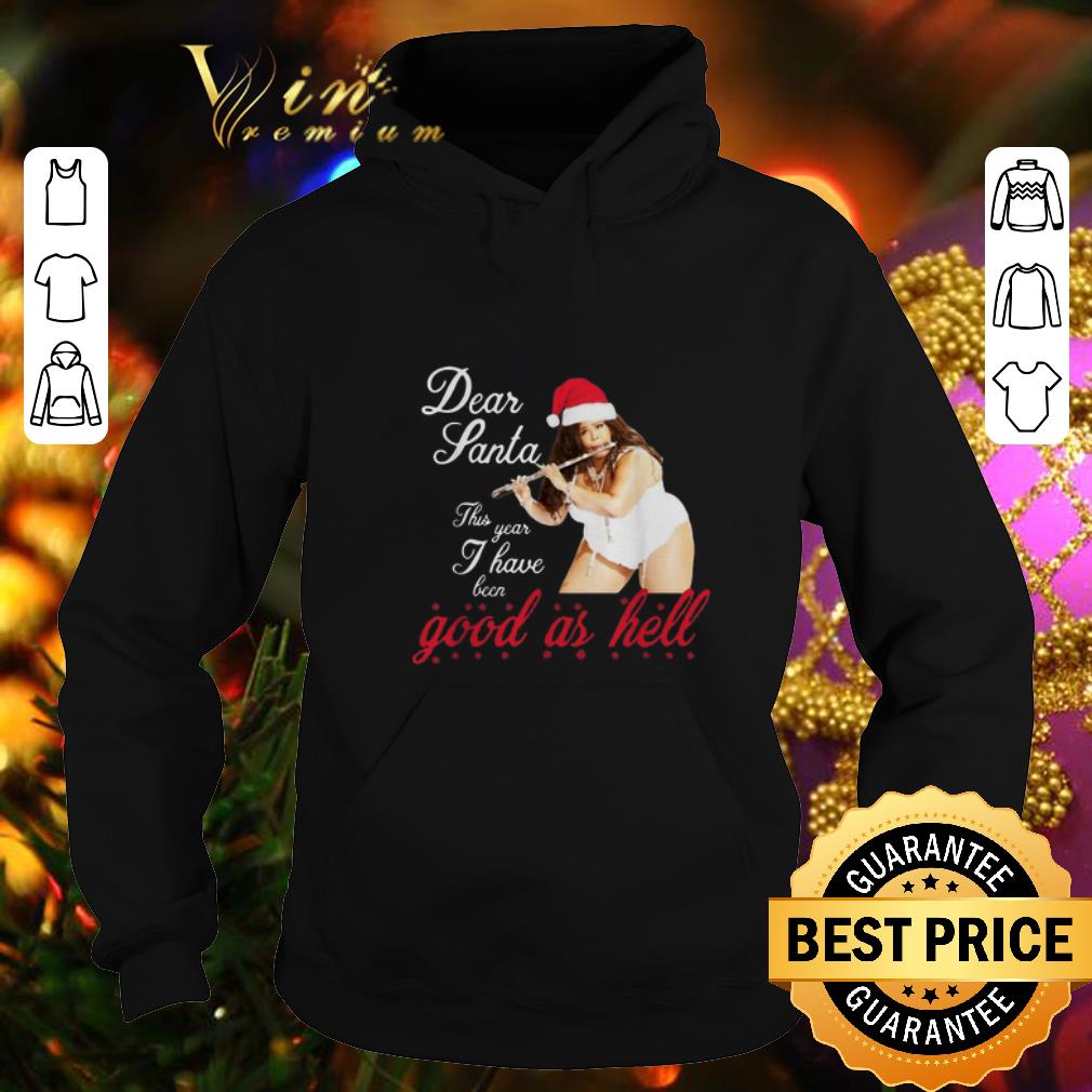 Pretty Lizzo Dear Santa this year I have been good as hell shirt 4 - Pretty Lizzo Dear Santa this year I have been good as hell shirt