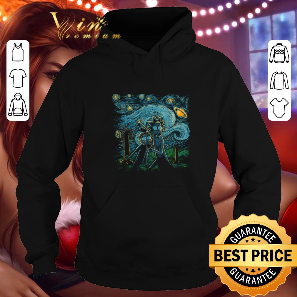 Pretty Rick and Morty starry science shirt 4 - Pretty Rick and Morty starry science shirt