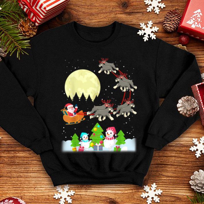 Pretty Schnauzer Reindeer Christmas Tee Dog Lover Gifts sweater 4 - Pretty Schnauzer Reindeer Christmas Tee Dog Lover Gifts sweater