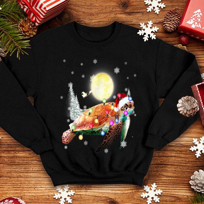 Pretty Sea Turtle Lover Christmas Like A Santa Animal Lover sweater 4 - Pretty Sea Turtle Lover Christmas Like A Santa Animal Lover sweater