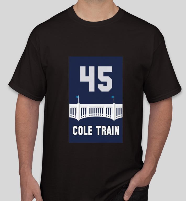 Top New York Yankees 45 Cole Train shirt 4 - Top New York Yankees 45 Cole Train shirt