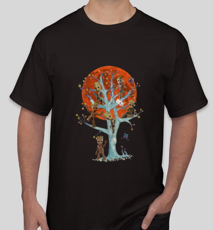 Awesome Baby Groots On Tree Blood Moon shirt 4 - Awesome Baby Groots On Tree Blood Moon shirt