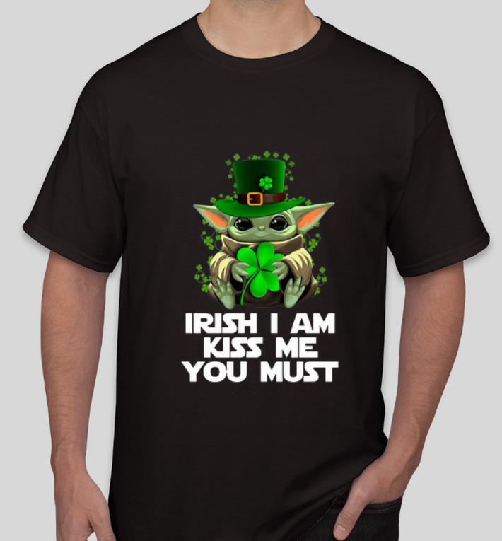Nice Baby Yoda Hug Lucky Clover Irish I Am Kiss Me You Must shirt Nice Baby Yoda Hug Lucky Clover Irish I Am Kiss Me You Must shirt 4 - Nice Baby Yoda Hug Lucky Clover Irish I Am Kiss Me You Must shirt