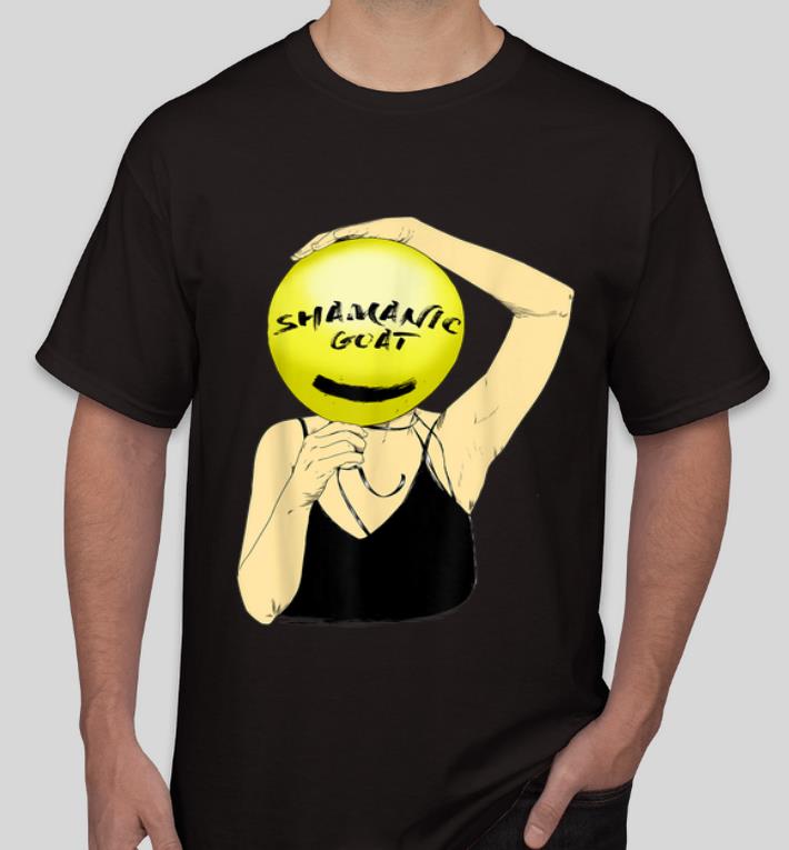 Premium Happy Smiley Face Shamanic Goat shirt 4 - Premium Happy Smiley Face Shamanic Goat shirt