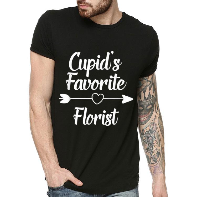 Cupid s Favorite Florist Valentines Day shirt 4 - Cupid's Favorite Florist Valentines Day shirt