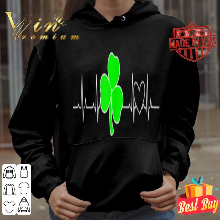 Funny Irish Heartbeat Clover Shamrock St Patricks Day shirt 4 - Funny Irish Heartbeat Clover Shamrock St Patricks Day shirt