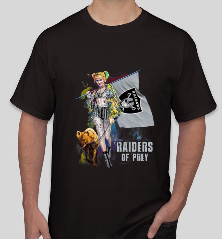 Great Harley Quinn Oakland Raiders Of Prey Oakland Raiders Flag shirt 4 - Great Harley Quinn Oakland Raiders Of Prey Oakland Raiders Flag shirt