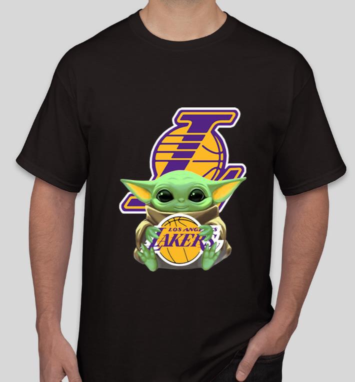 Nice Baby Yoda Hug Los Angeles Lakers shirt Nice Baby Yoda Hug Los Angeles Lakers shirt 4 - Nice Baby Yoda Hug Los Angeles Lakers shirt