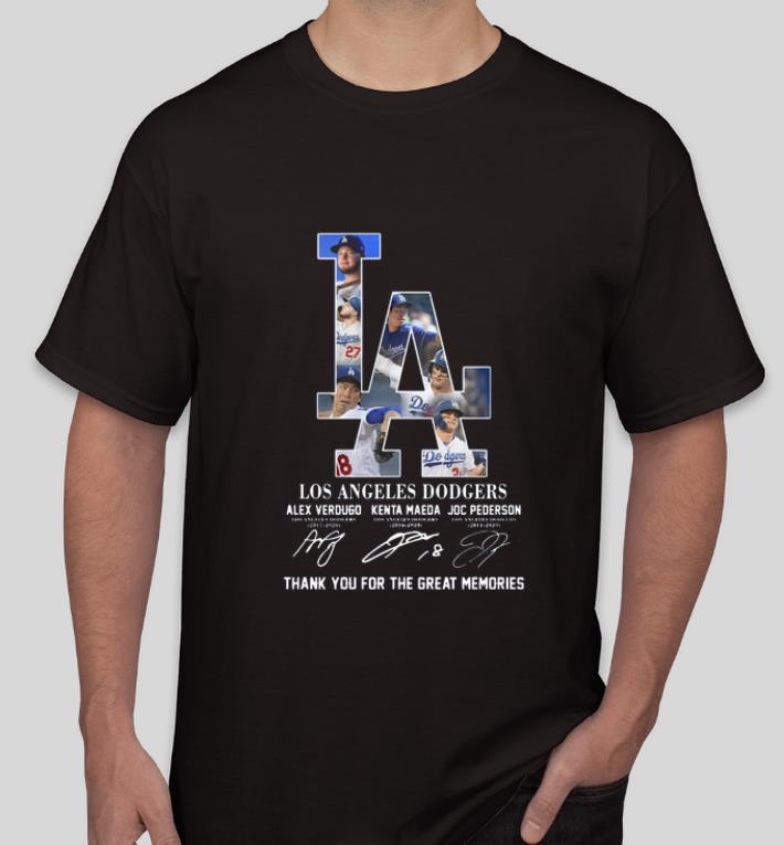 Nice Los Angeles Dodgers Alex Verdugo Kenta Maeda Joc Pederson Thank You For The Memories shirt 4 - Nice Los Angeles Dodgers Alex Verdugo Kenta Maeda Joc Pederson Thank You For The Memories shirt