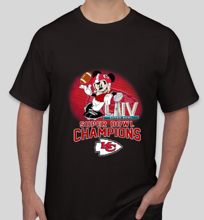 Official Mickey Mouse Super Bowl Champions Kansas City Chiefs shirt 4 - Official Mickey Mouse Super Bowl Champions Kansas City Chiefs shirt