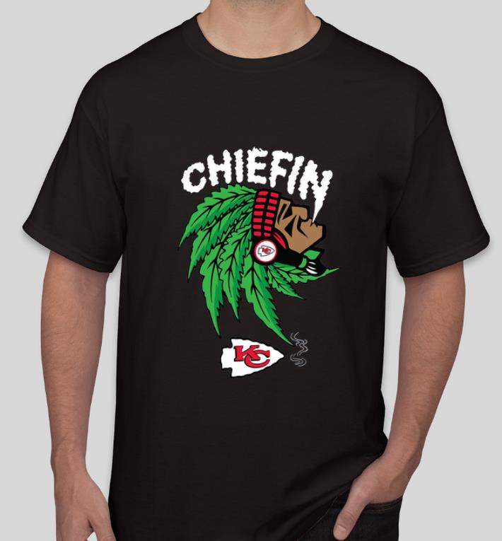 Pretty Kansas City Chiefs Super Bowl Champions Chiefin weed smoking Indian shirt 4 - Pretty Kansas City Chiefs Super Bowl Champions Chiefin weed smoking Indian shirt