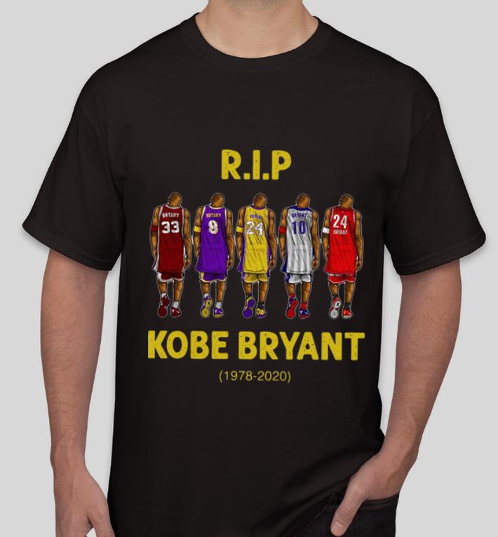 Pretty R I P Kobe Bryant 1978 2020 NBA Legend shirt 4 - Pretty R.I.P Kobe Bryant 1978 2020 NBA Legend shirt