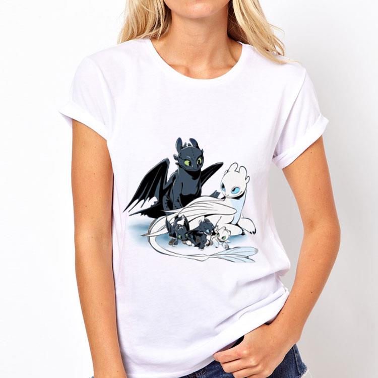 Toothless Light Fury little dragon shirt 4 - Toothless Light Fury little dragon shirt