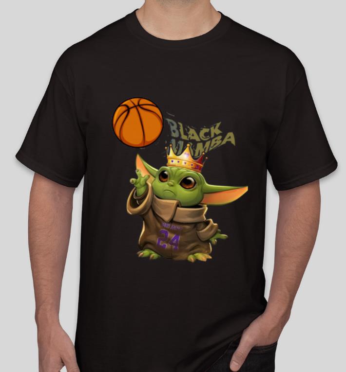 Top Baby Yoda Kobe Bryant 24 Black Mamba shirt 4 - Top Baby Yoda Kobe Bryant 24 Black Mamba shirt