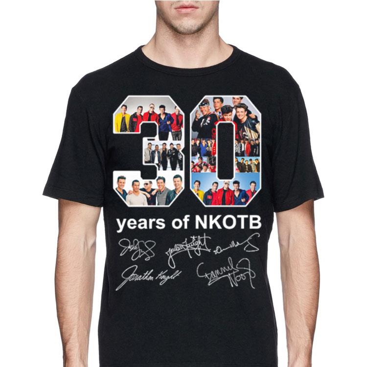 30 years of NKOTB signatures sweater 4 - 30 years of NKOTB signatures sweater