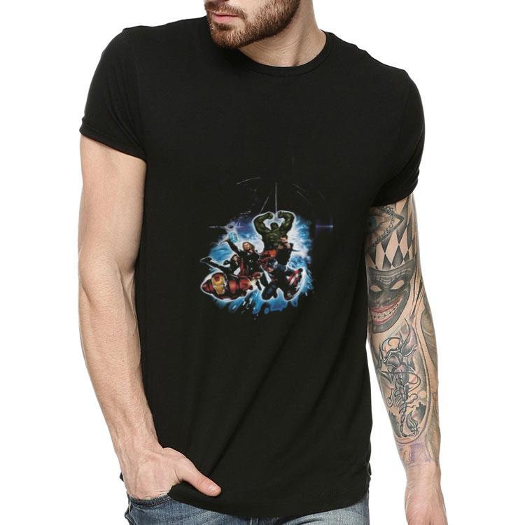 Avengers Iron Man Captain America Hulk Thor Black Widow shirt 4 1 - Avengers Iron Man Captain America Hulk Thor Black Widow shirt