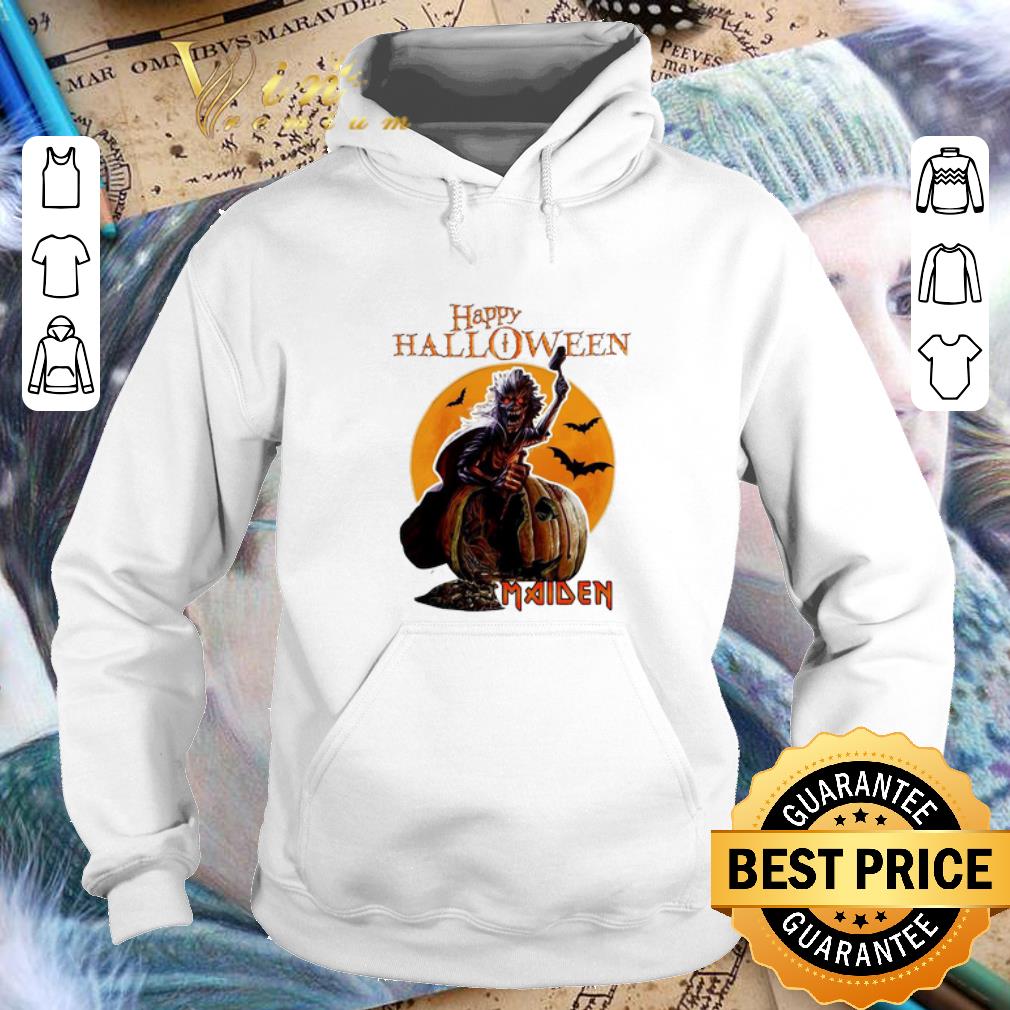Awesome Happy Halloween mashup Iron Maiden shirt 4 2 - Awesome Happy Halloween mashup Iron Maiden shirt