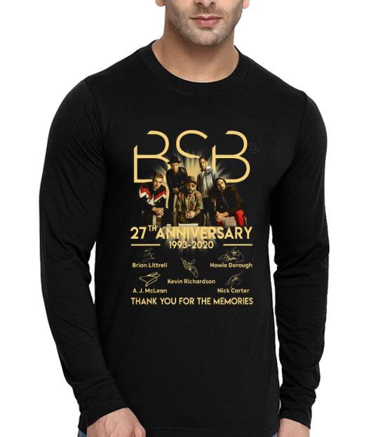 BSB 27th Anniversary 1993 2020 Signatures Brian Littrell shirt 4 1 - BSB 27th Anniversary 1993-2020 Signatures Brian Littrell shirt