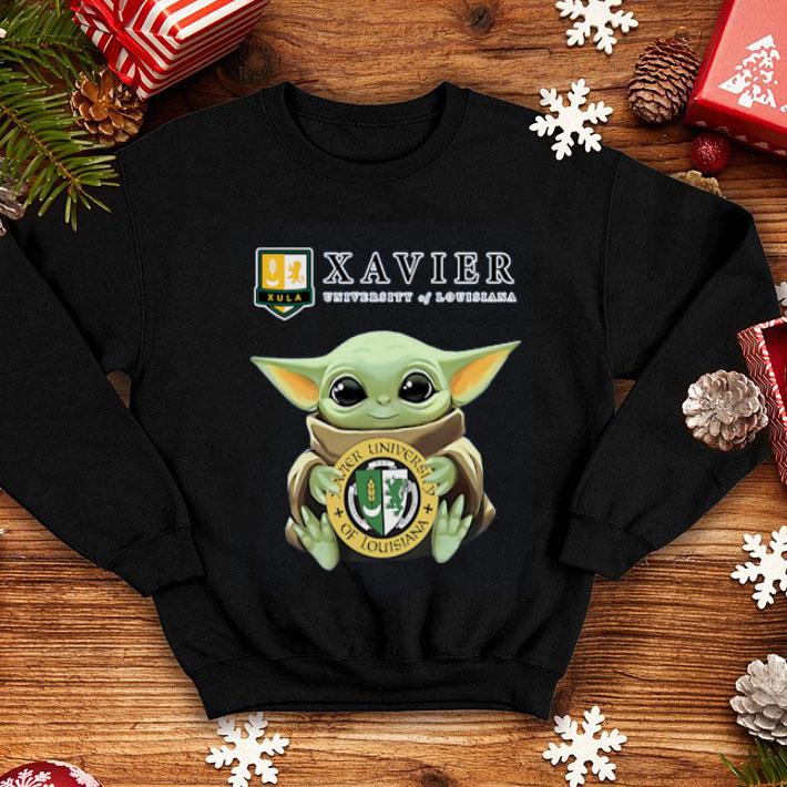 Baby Yoda Xavier University Of Louisiana shirt 4 - Baby Yoda Xavier University Of Louisiana shirt
