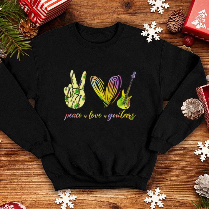 Best Peace Love Guitars special version shirt 4 - Best Peace Love Guitars special version shirt