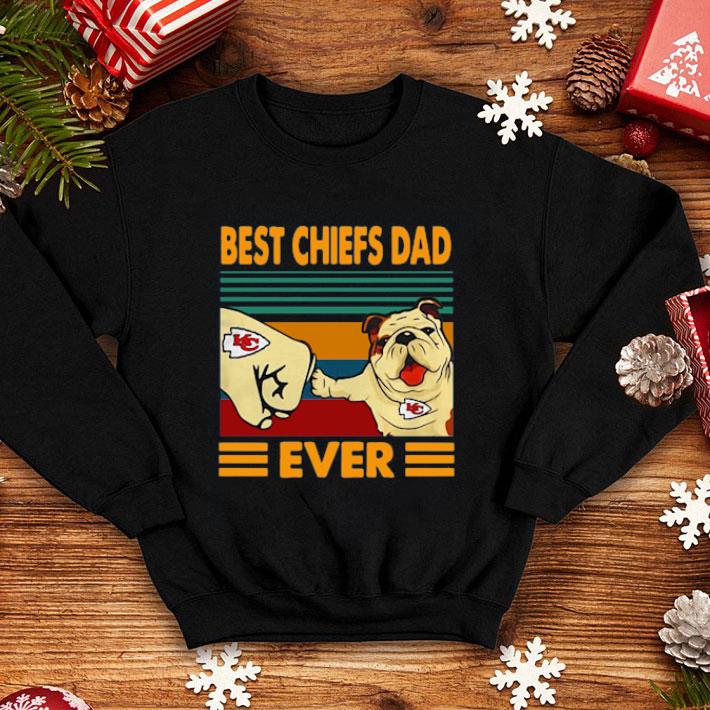 Bulldog Best Kansas City Chiefs Dad Ever Vintage shirt 4 - Bulldog Best Kansas City Chiefs Dad Ever Vintage shirt