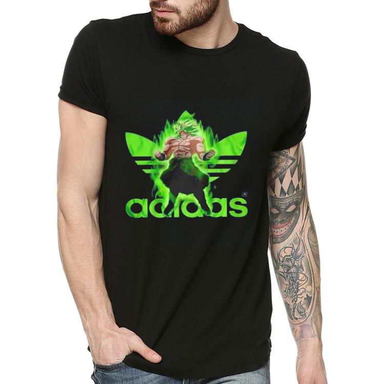 Dragon Ball Z Super Broly Adidas shirt 4 1 - Dragon Ball Z Super Broly Adidas shirt