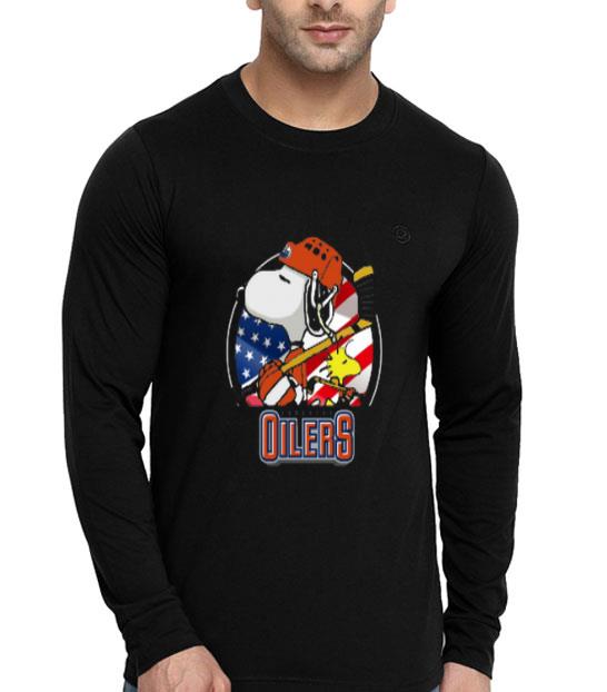 Edmonton Oilers Snoopy And Woodstock NHL shirt 4 - Edmonton Oilers Snoopy And Woodstock NHL shirt
