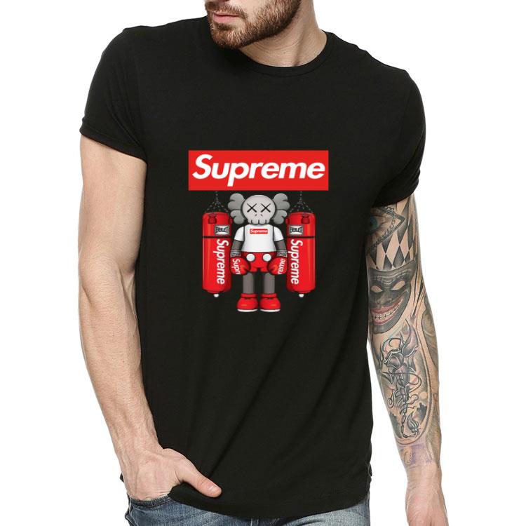 Everlast Supreme KAWS Pratice Boxing shirt 4 - Everlast Supreme KAWS Pratice Boxing shirt