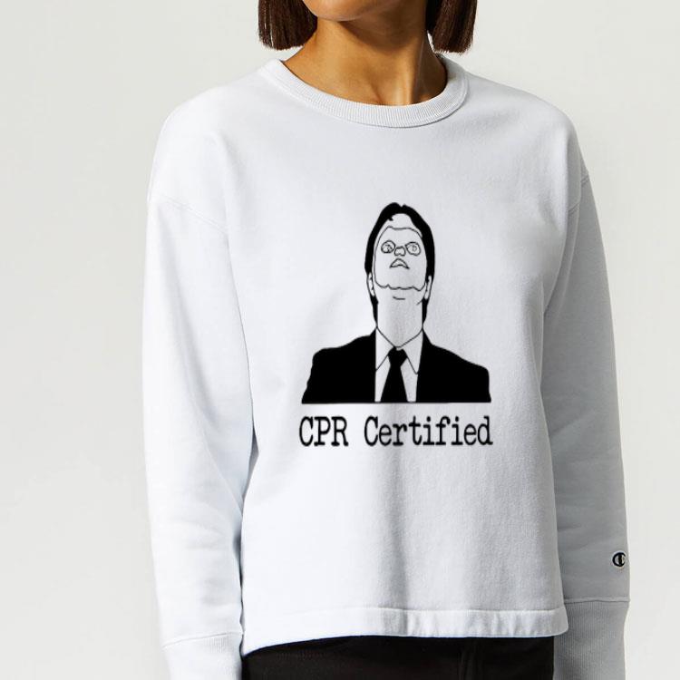 First Aid Fail CPR Certified The Office shirt 4 - First Aid Fail CPR Certified The Office shirt
