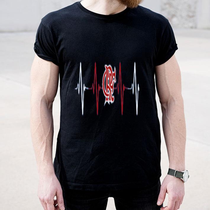 Flamengo Ate Morrer Heartbeatshirt 4 - Flamengo Ate Morrer Heartbeatshirt