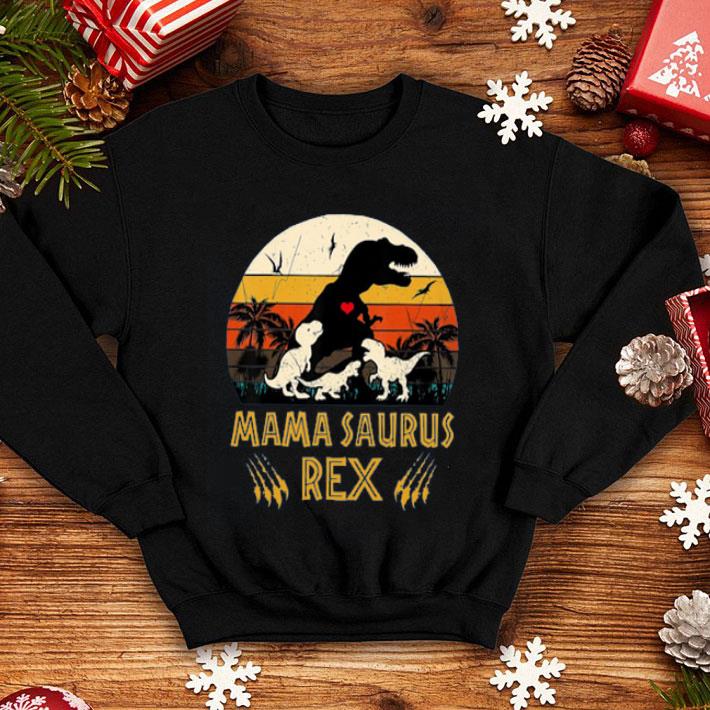 Funny Mamasaurus Rex I Three Kids Dinasaur Vintage shirt 4 - Funny Mamasaurus Rex I Three Kids Dinasaur Vintage shirt
