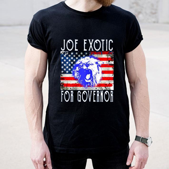 Joe Exotic For Governor American Flag shirt 4 1 - Joe Exotic For Governor American Flag shirt