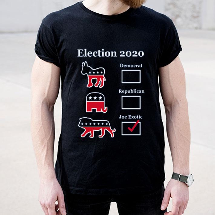 Joe Exotic for President Eletion 2020 Tee shirt 4 - Joe Exotic for President Eletion 2020 Tee shirt