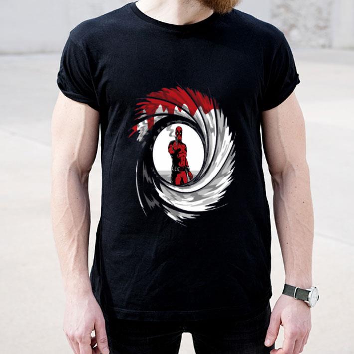 Mashup Deadpool 007 Jame Bond Gun Barrel shirt 4 - Mashup Deadpool 007 Jame Bond Gun Barrel shirt