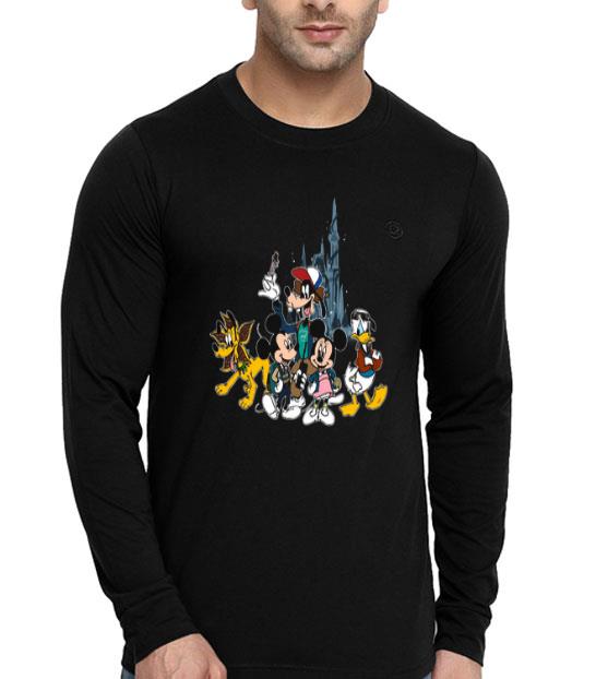 Mickey Mouse And Friends Disney Stranger Things Mashup shirt 4 - Mickey Mouse And Friends Disney Stranger Things Mashup shirt
