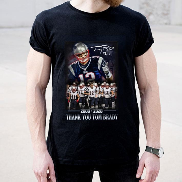 New England Patriots 2000 2020 Thank You Tom Brady shirt 4 - New England Patriots 2000-2020 Thank You Tom Brady shirt