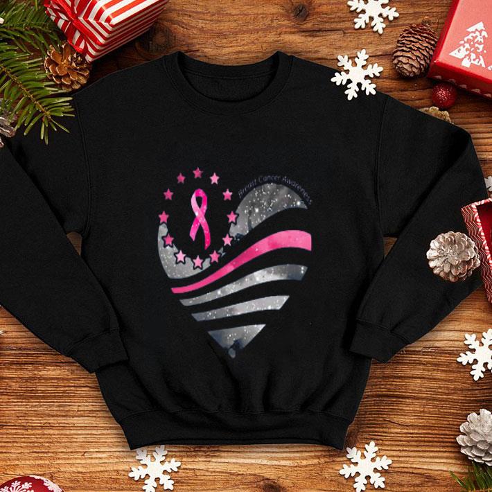 Nice Heart Ribbon Breast Cancer Awareness shirt 4 - Nice Heart Ribbon Breast Cancer Awareness shirt