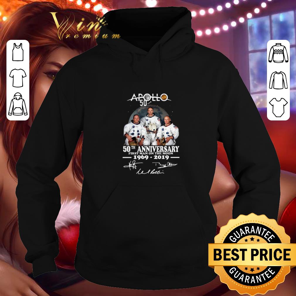 Pretty Apollo 50th anniversary first Man on the moon 1969 2019 signature shirt 4 - Pretty Apollo 50th anniversary first Man on the moon 1969-2019 signature shirt