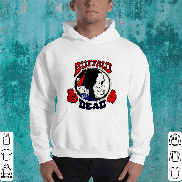 Pretty Skull vintage Buffalo dead 1990 shirt 4 - Pretty Skull vintage Buffalo dead 1990 shirt