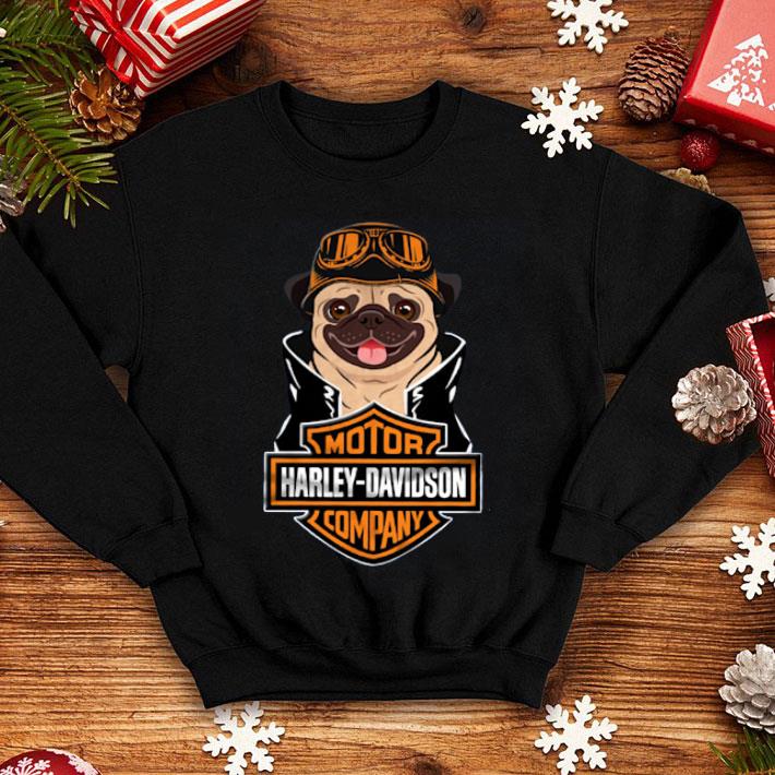 Pug Dog Motor Harley Davidson Company shirt 4 - Pug Dog Motor Harley Davidson Company shirt