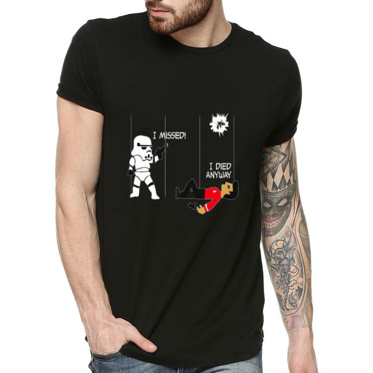 Star Wars Star Trek A Stormtrooper And A Redshirt In A Fight shirt 4 - Star Wars Star Trek A Stormtrooper And A Redshirt In A Fight shirt