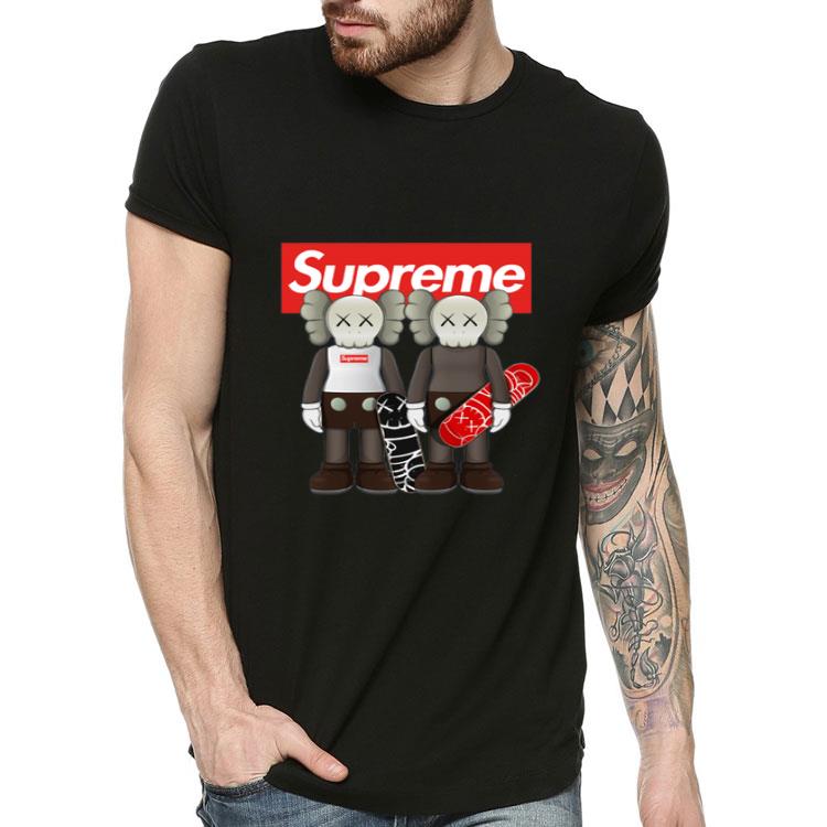Supreme KAWS Skateboarding shirt 4 - Supreme KAWS Skateboarding shirt