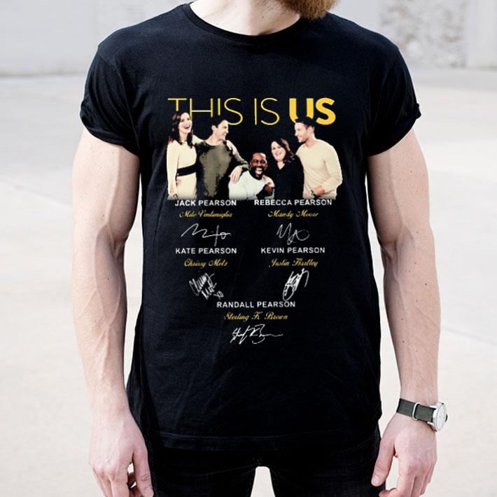 This is Us all signatures Jack Pearson Rebecca Pearson shirt 4 - This is Us all signatures Jack Pearson Rebecca Pearson shirt
